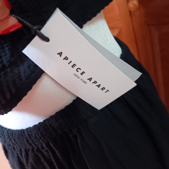 APiece Apart Sz Sm Dia Cut-Out Black Maxi Dress - NWT - Picture 10 of 12